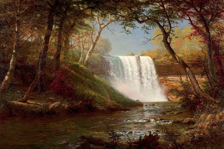 Albert Bierstadt Minnehaha Falls oil painting image